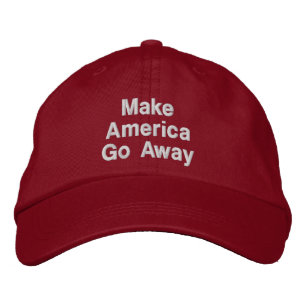 Gorra Bordada Haz que Estados Unidos Desaparezca