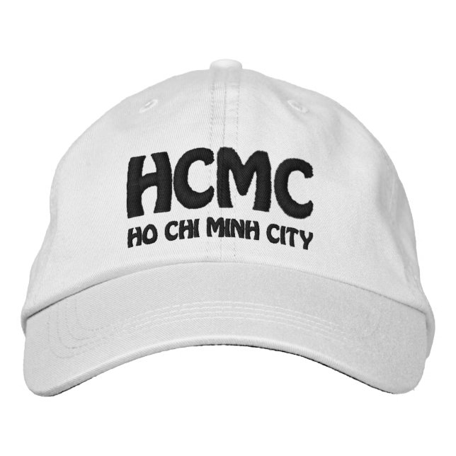 Gorra Bordada HCMC, Ciudad Ho Chi Minh (Anverso)