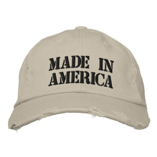 Gorra Bordada Hecho en América