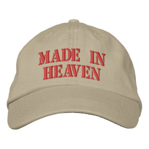 Gorra Bordada Hecho en el cielo