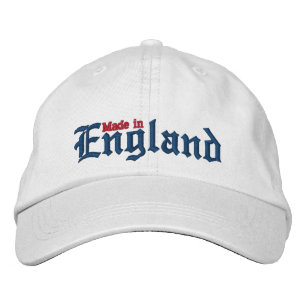 Gorra Bordada Hecho en Inglaterra