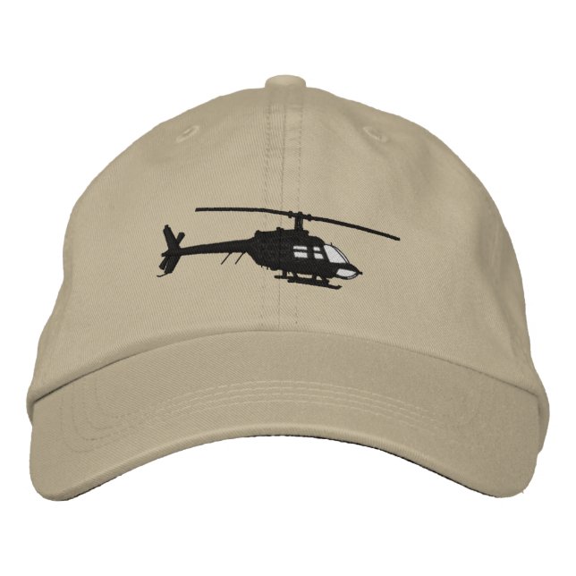 Gorra Bordada Helicopter Urban Chopper Silhouette Flying (Anverso)