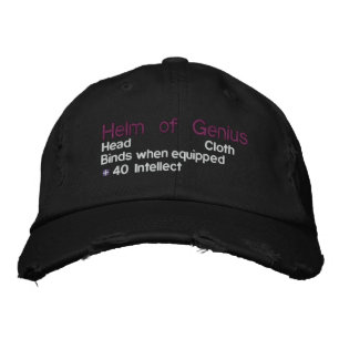 Gorra Bordada Helm of Genius