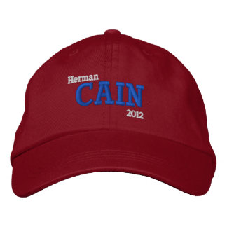 Gorra Bordada Herman Cain 2012