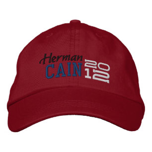 Gorra Bordada Herman Cain Veintidós 2012