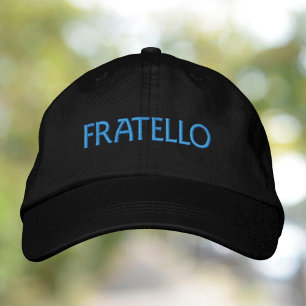 Gorra Bordada Hermano italiano Fratello