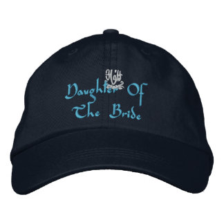 Gorra Bordada Hija Del Boda De Novia En La Marina