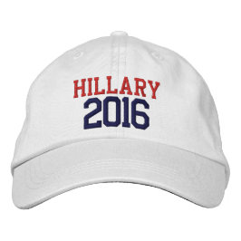 Gorra Bordada Hillary Clinton Presidente 2016