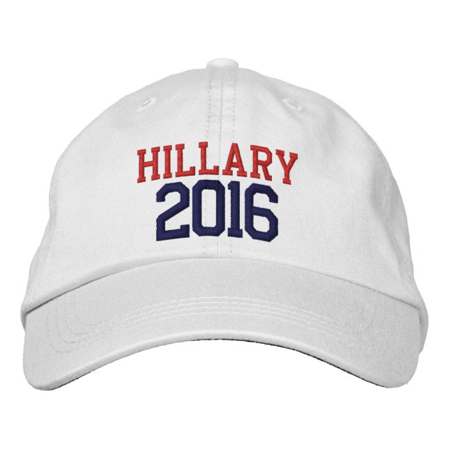 Gorra Bordada Hillary Clinton Presidente 2016 (Anverso)