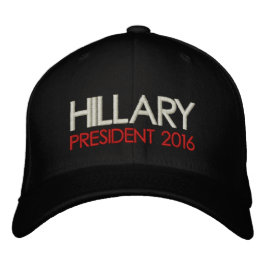 Gorra Bordada HILLARY CLINTON Presidente 2016