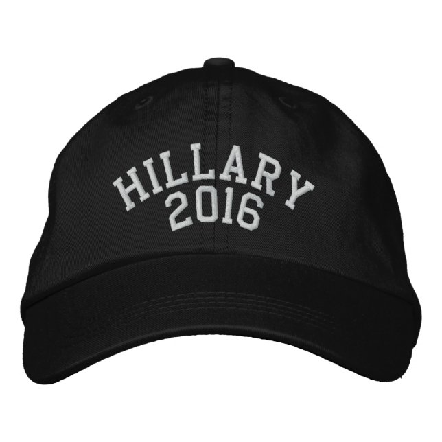 Gorra Bordada Hillary For President 2016 (Anverso)