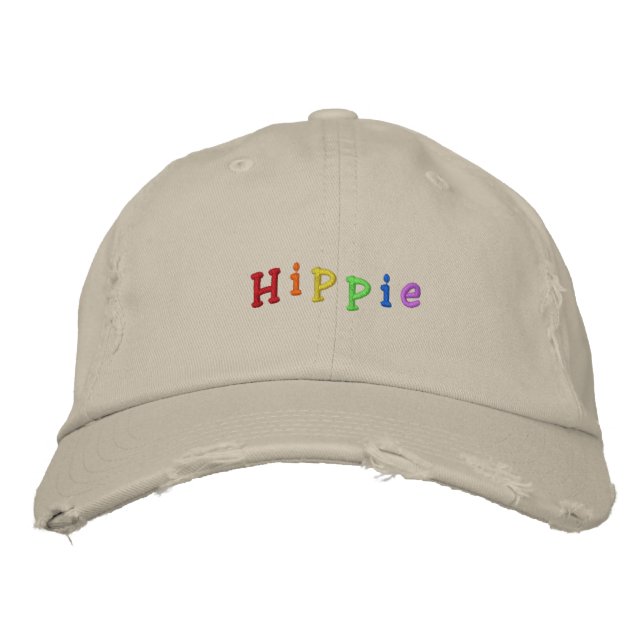 Gorra Bordada Hippie (Anverso)