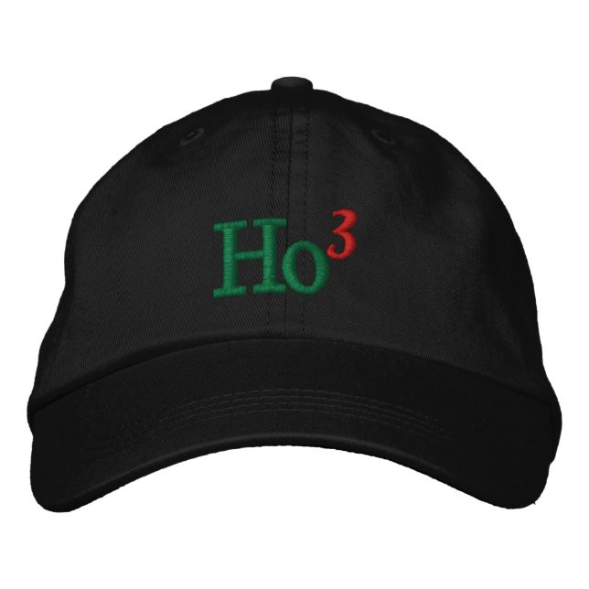 Gorra Bordada Ho Ho Ho Embroidery (Anverso)