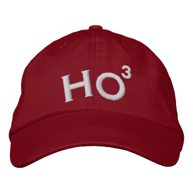 Gorra Bordada Ho Ho Ho Ho (Anverso)