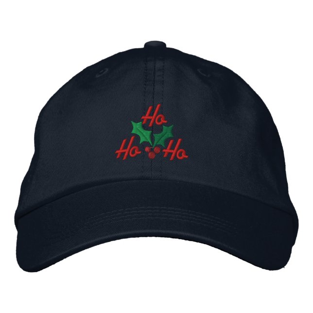 Gorra Bordada Ho Ho Ho Ho (Anverso)