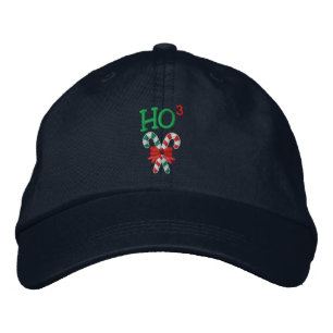 Gorra Bordada Ho Times Three Candy Canes