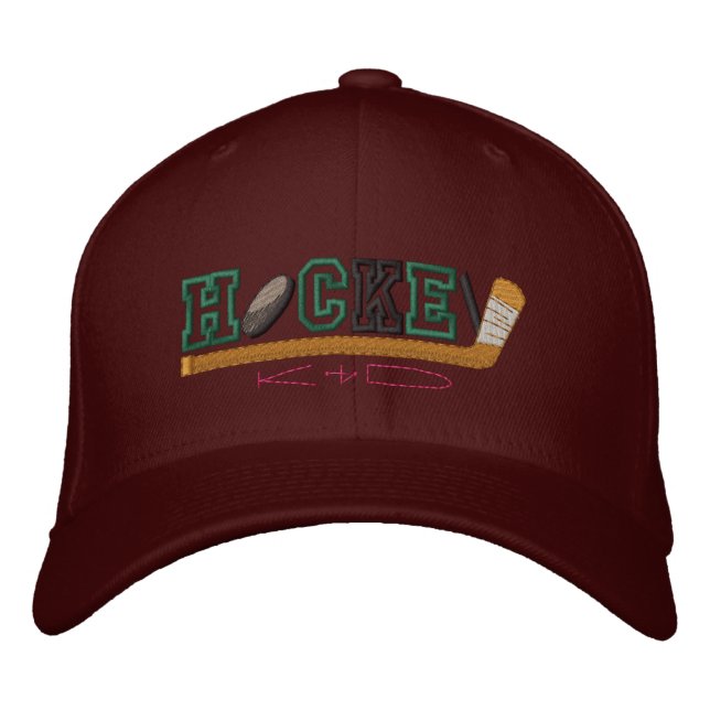 Gorra Bordada Hockey Kid (Anverso)