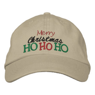 Gorra Bordada HOHOHOHO Merry Christmas Cap. by SRF