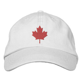 Gorra Bordada Hoja de arce de Canadá