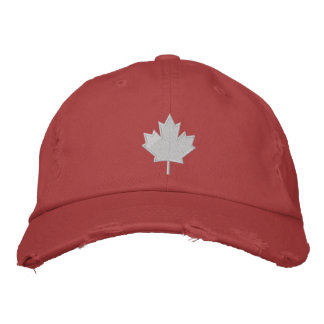 Gorra Bordada Hoja de Canadá