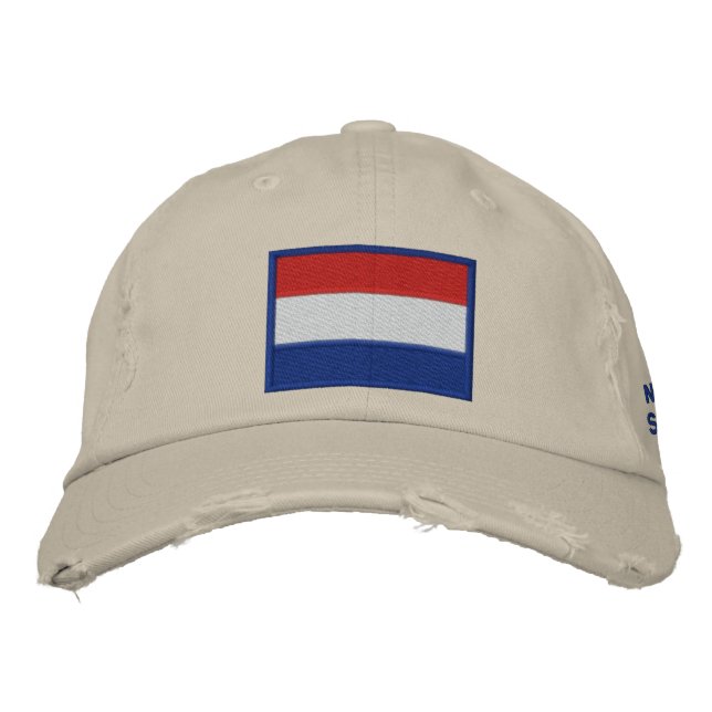 Gorra Bordada Holanda: Fútbol Nederland 2010 (Anverso)
