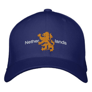 Gorra Bordada Holanda oranje Holandés Leon Dark Caps