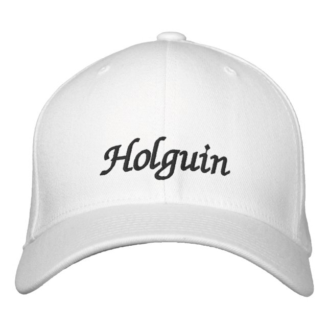 Gorra Bordada Holguín (Anverso)