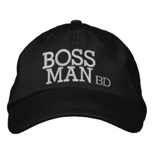 GORRA BORDADA HOMBRE DE JEFE