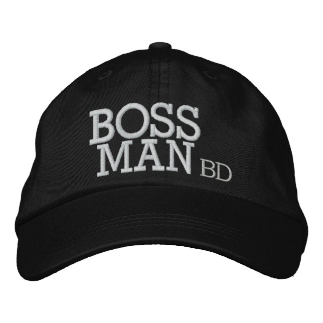 GORRA BORDADA HOMBRE DE JEFE (Anverso)