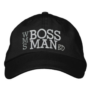 GORRA BORDADA HOMBRE DE JEFE