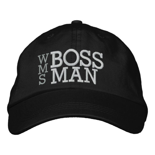 GORRA BORDADA HOMBRE DE JEFE (Anverso)