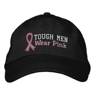 Gorra Bordada Hombres duros usan IPnk - Cáncer de Mama