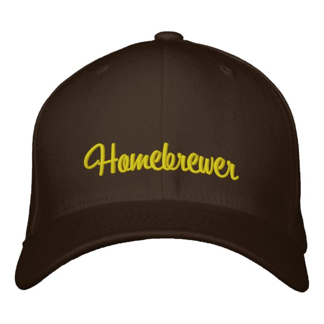 Gorra Bordada Homebrewer (Anverso)