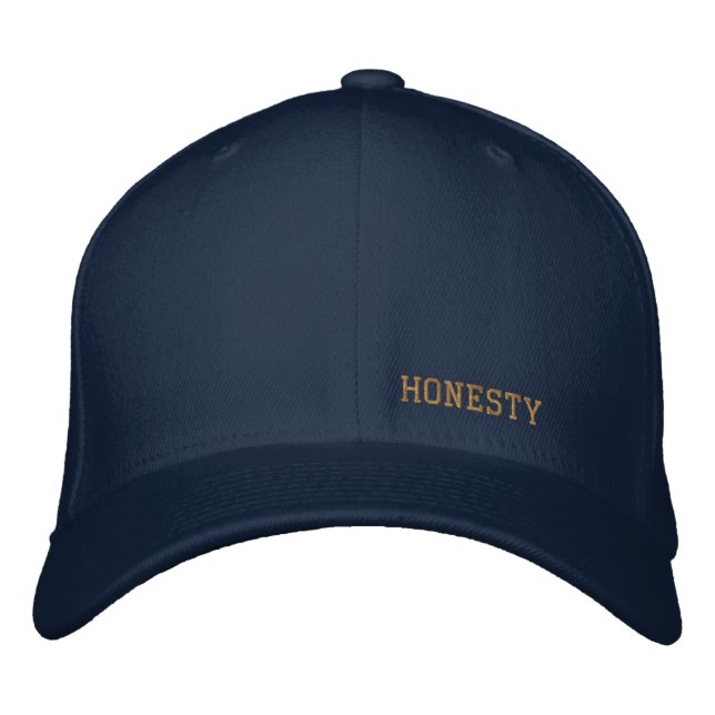 Gorra Bordada Honestidad (Anverso)