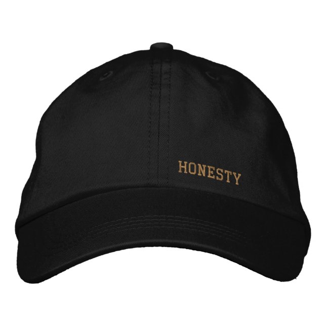 Gorra Bordada Honestidad (Anverso)