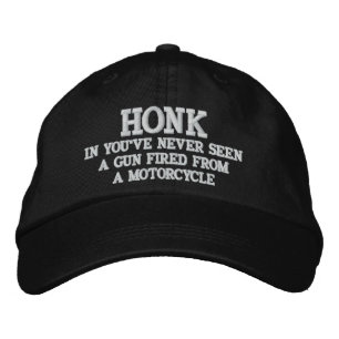 GORRA BORDADA HONK SI NUNCA VIERON UN ARMA DESPEDIDO