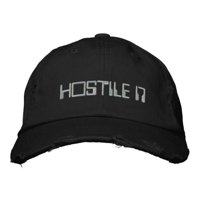 GORRA BORDADA HOSTIL 17 (Anverso)