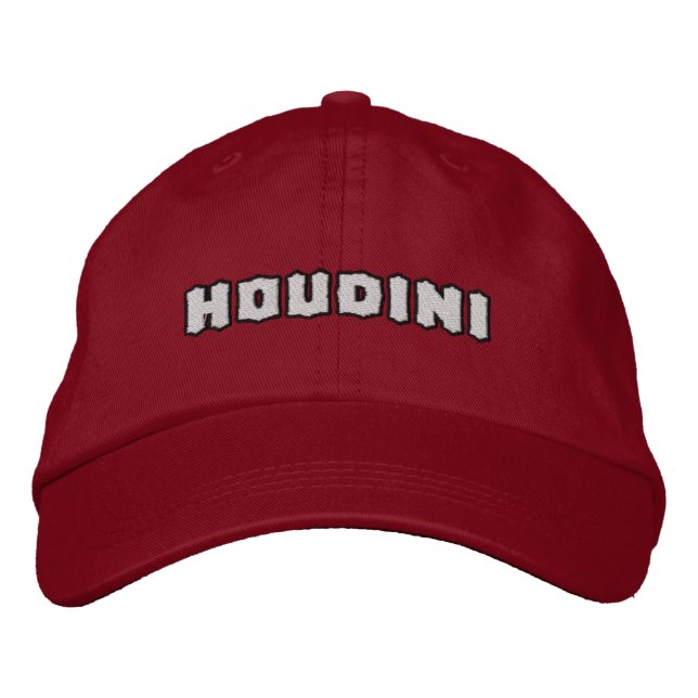 Gorra Bordada Houdini Handcuff King (Anverso)