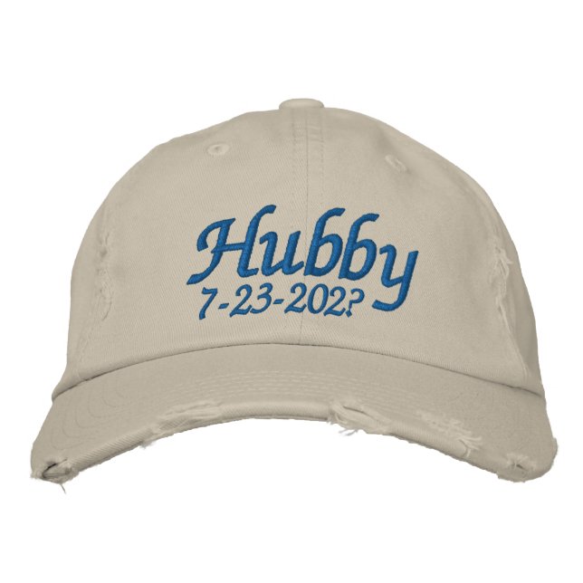 Gorra Bordada Hubby (Anverso)