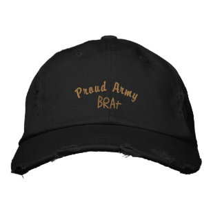 Gorra Bordada Humor de niños del ejército - Idea de regalo