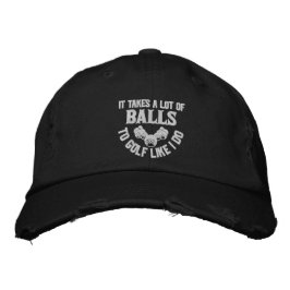 Gorra Bordada Humorístico Negrita Diseño De Tipografía De Golf P