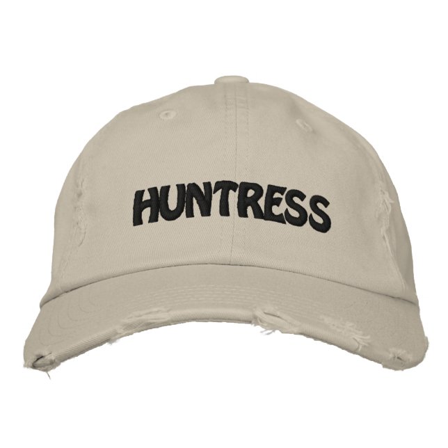 GORRA BORDADA HUNTRESS (Anverso)