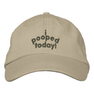 Gorra Bordada I Pooped hoy