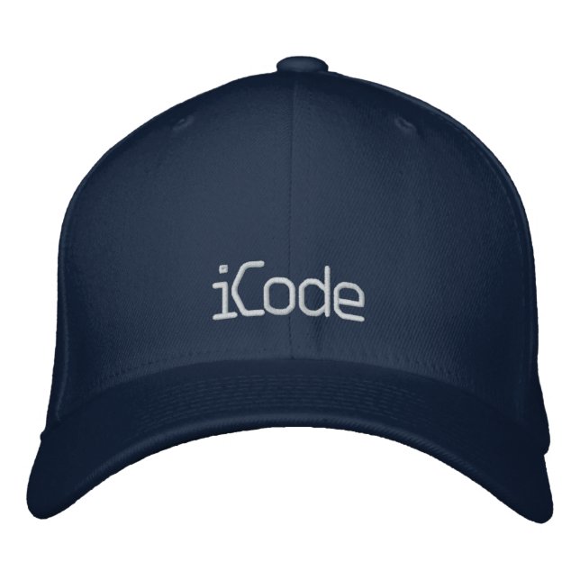 Gorra Bordada iCode (Anverso)