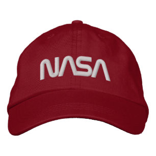 Gorra Bordada Icónico cometa circa de la NASA Algodón Rojo