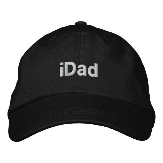 Gorra Bordada iDad Embroidered Cap (Anverso)