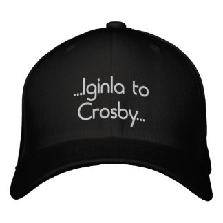 Gorra Bordada Iginla a Crosby