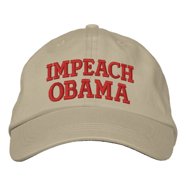 GORRA BORDADA IMPEACH OBAMA (Anverso)