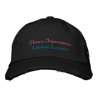 Gorra Bordada Impresiones de baile bailan con mamá