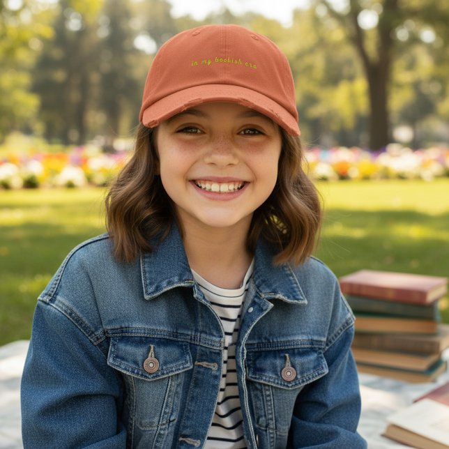 Gorra Bordada In My Bookish Era in Burnt Orange (Subido por el creador)